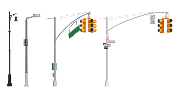 红绿灯灯柱图片下载