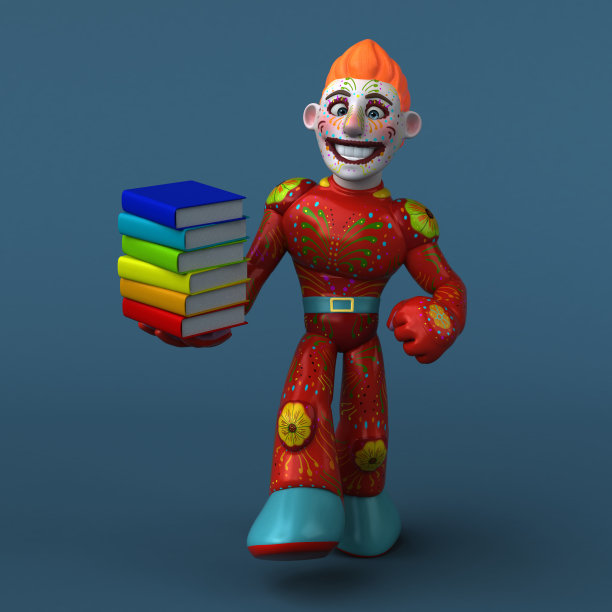 墨西哥英雄- 3D插图图片下载