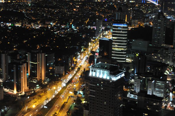 伊斯坦布尔的鸟瞰图图片下载