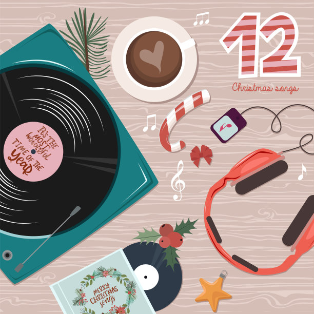 圣诞降临历，第12天。图片下载