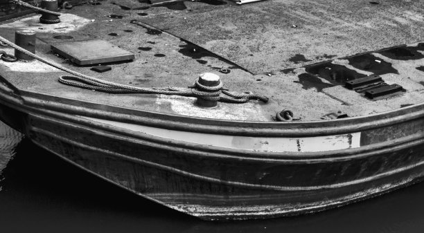 码头上的绳索图片下载