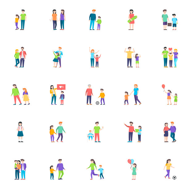 扁平角色图片下载