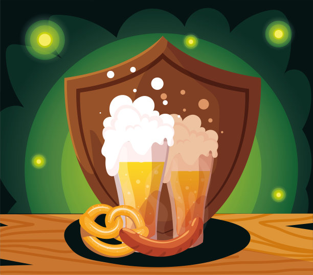 啤酒节和泡沫啤酒节图片下载