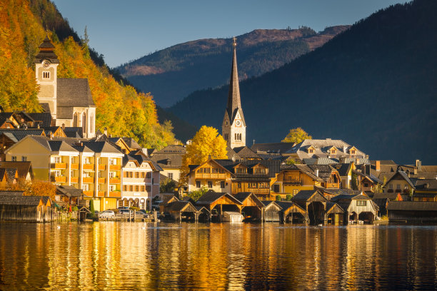 哈尔斯塔特在奥地利图片下载