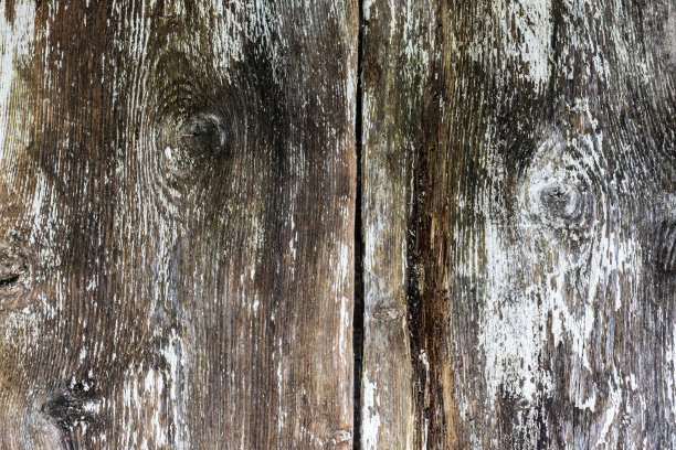 从旧的地板上刷白，木质纹理的垃圾板图片下载