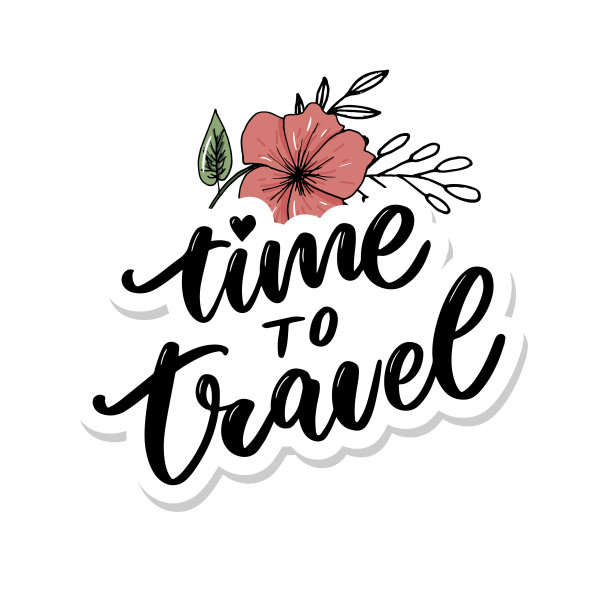 旅行生活方式灵感语录刻字。动机排版。书法平面设计元素。旧的方法不能打开新的大门。让我们去探索。每张图片都有一个故事图片下载