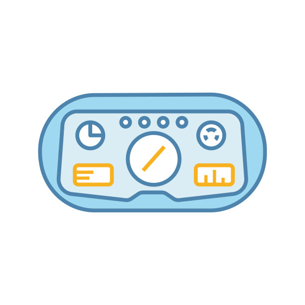 VR头盔HUD颜色图标图片下载