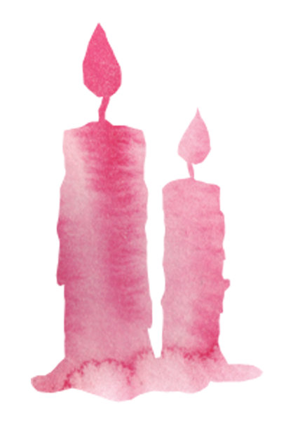 在万圣节之夜点燃蜡烛图片下载