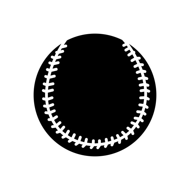 棒球图标矢量设计模板图片下载