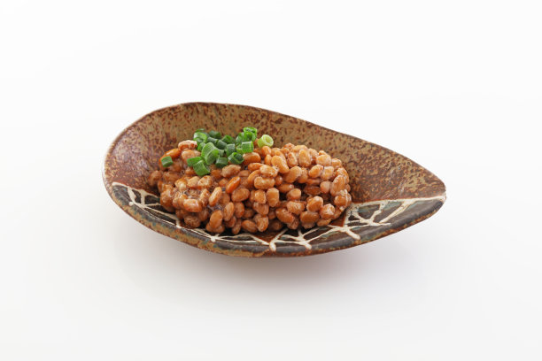 日本料理，发酵的大豆图片下载