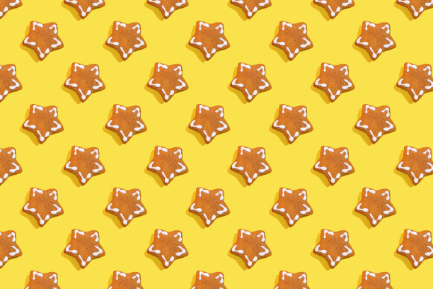 许多cookie的颜色背景图片下载