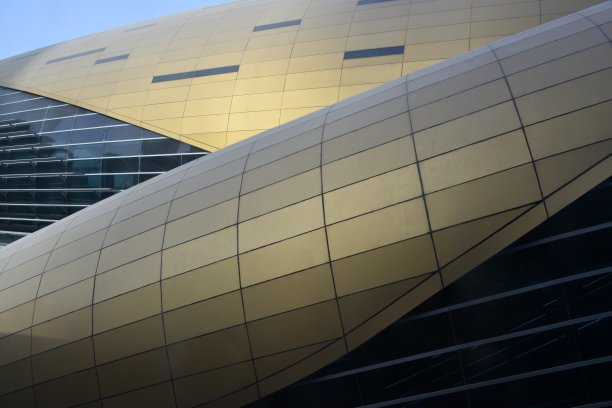 迪拜地铁站外景 - 阿拉伯联合酋长国迪拜图片下载