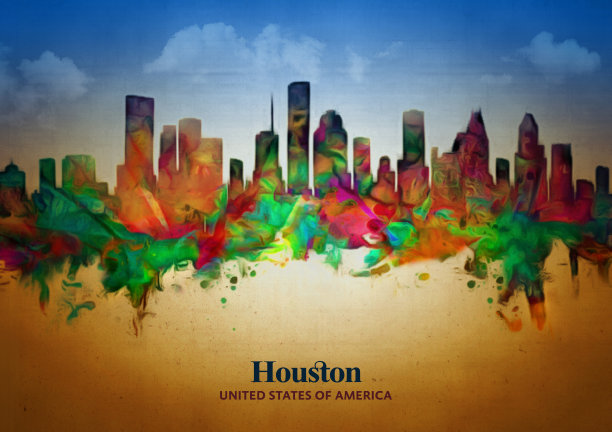 休斯顿的天际线图片下载