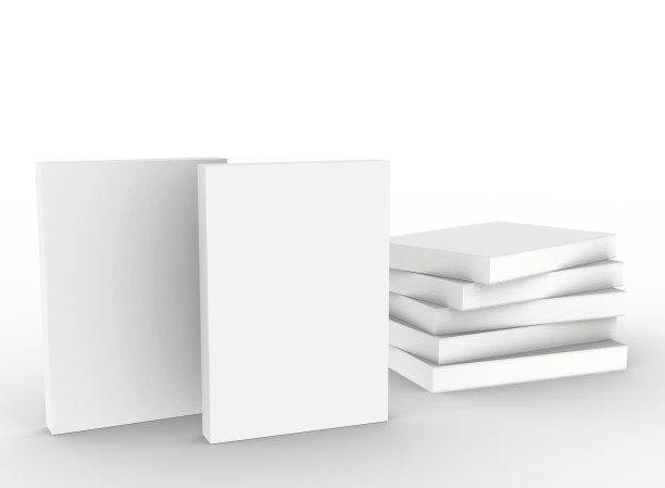 模板空书模型集图片下载