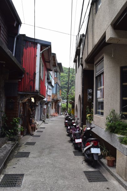 台湾九分乡路图片下载