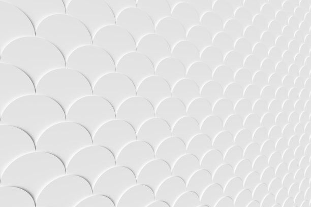 抽象的白色背景与圆形瓷砖图片下载