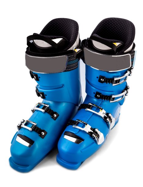 滑雪靴。图片下载