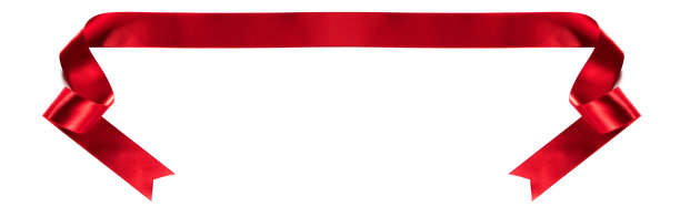 白色缎带上的缎带横幅图片下载