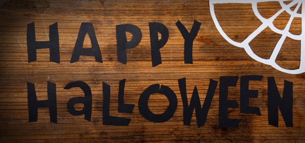 黑色的铭文万圣节图片下载