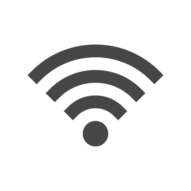 用于远程互联网访问的无线网络图标或符号。播客矢量符号，隔离在白色背景上。图片下载
