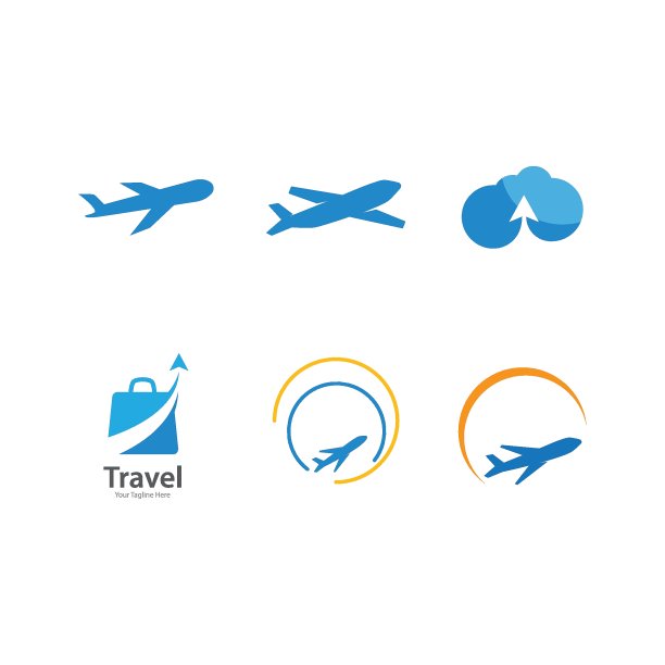 飞机旅行向量图片下载