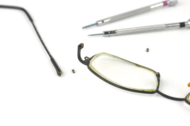 眼镜修理的概念。图片下载