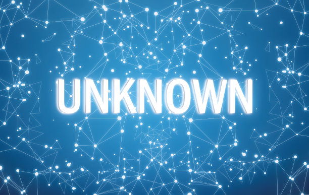 未知数字接口和蓝色网络背景图片下载