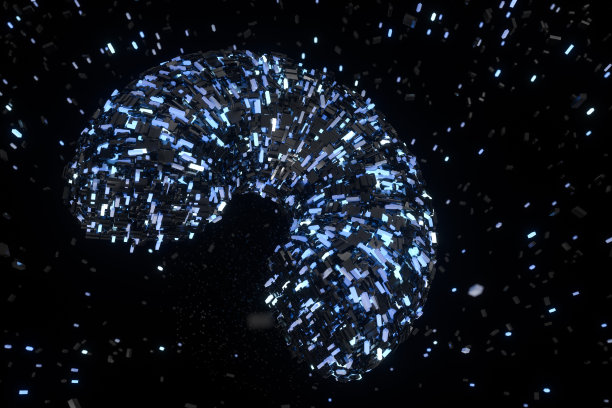 隧道块制作，技术背景，3d渲染。图片下载