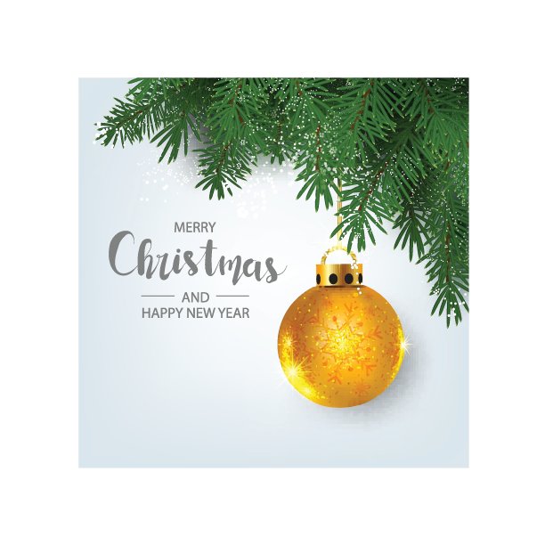 现代节日背景与圣诞树枝装饰的浆果，星星和糖果手杖和圣诞灯节日元素图片下载