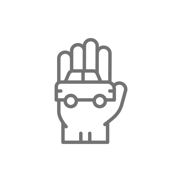 有车在手，手动洗车线图标。图片下载