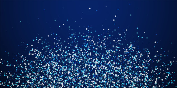 惊人的飘落的雪花圣诞背景。微妙的图片下载