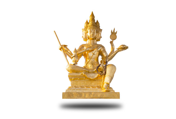 梵天神创造万物的命运与背景隔绝图片下载