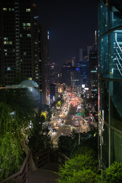 首尔城市夜景图片下载