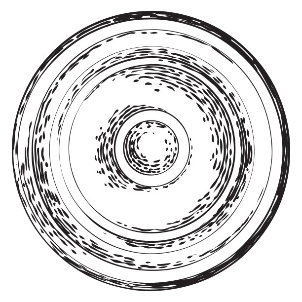 圆形装饰设计的图案，雕刻花孤立在白色的背景。传统风格的大理石石材装饰。复古巴洛克维多利亚花卉装饰复古装饰元素。向量。图片下载