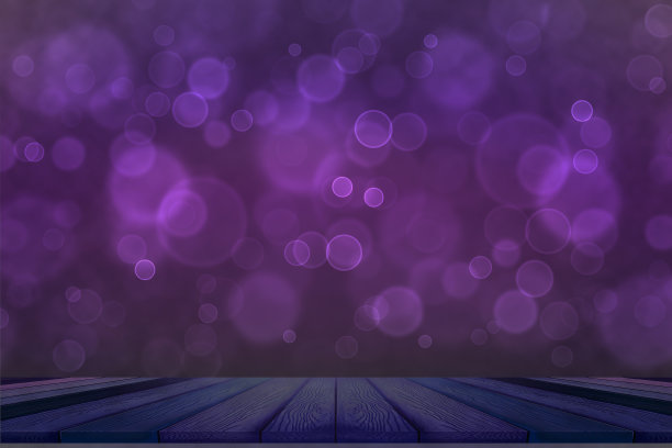 Bokeh深紫色的桌面和深紫色的泡泡图片下载