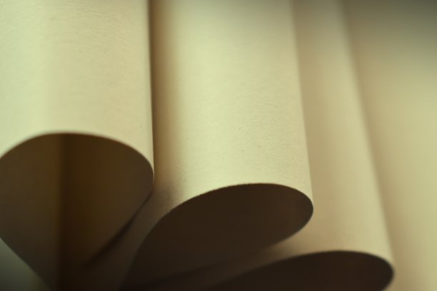 复古黄色折叠纸图片下载