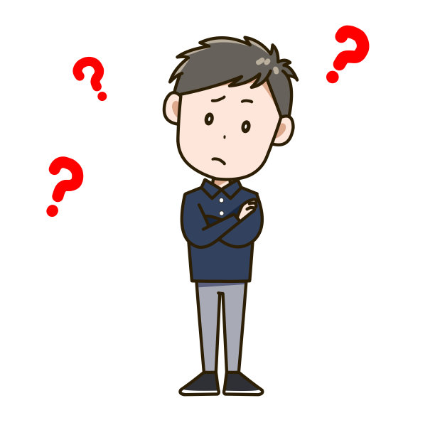 一个看起来困惑的男人的插图图片下载