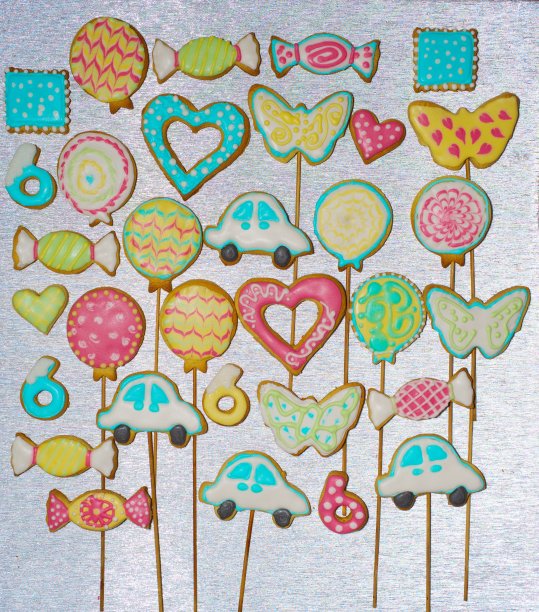 生日，情人节饼干图片下载