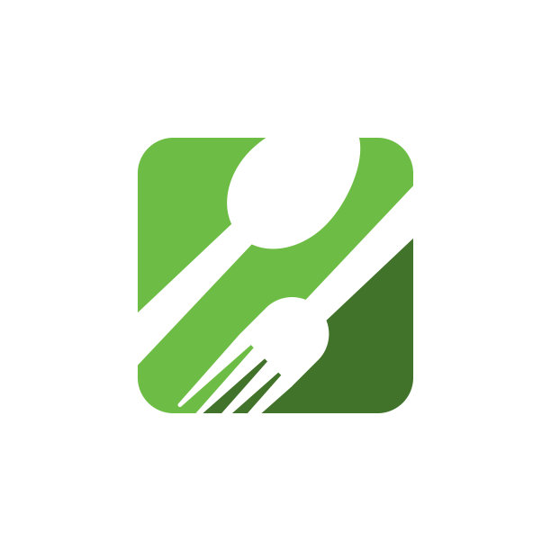 餐厅平面设计模板矢量孤立图片下载