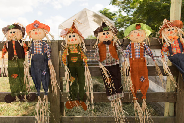 稻草人图片下载