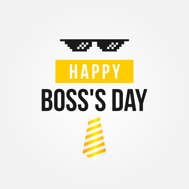 世界老板日矢量设计模板图片下载