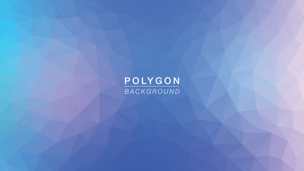 多边形软蓝色紫色图片下载