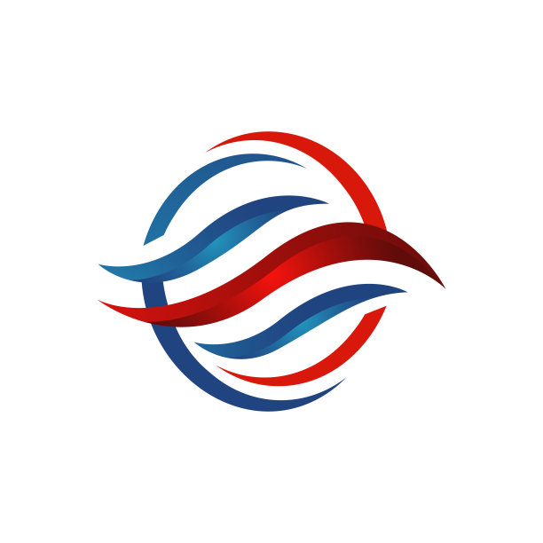 摘要暖通暖通冷暖标志设计矢量商公司图片下载