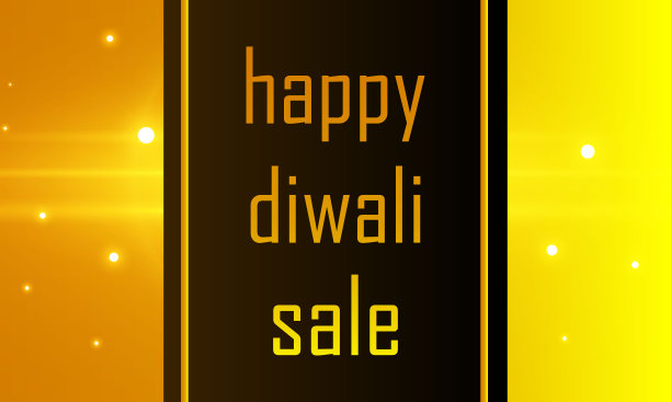 令人敬畏的排灯节销售背景向量图片下载