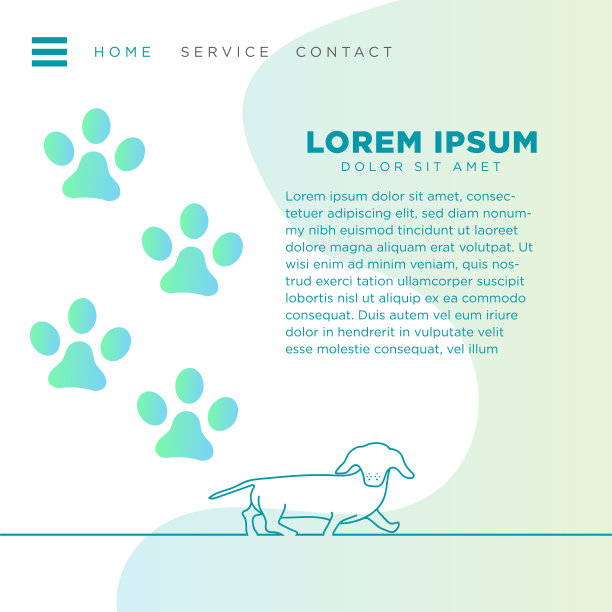 动物背景网页图标模板墙纸图片下载