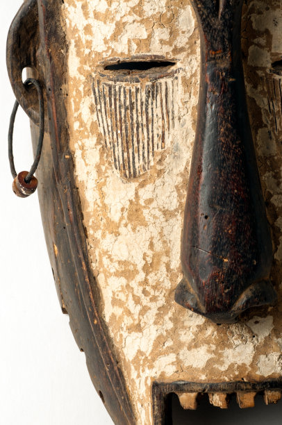 非洲仪式雕刻面具图片下载