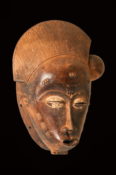鲍尔部落非洲面具图片下载