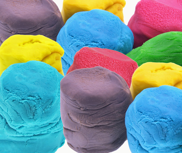 彩色的橡皮泥图片下载