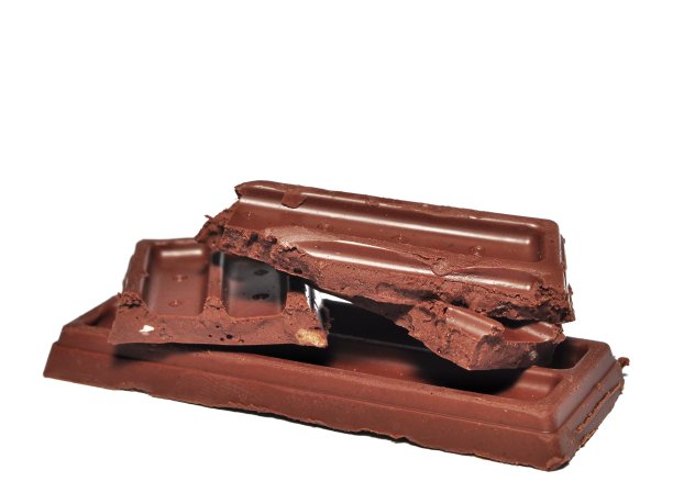 巧克力棒孤立在白色图片下载