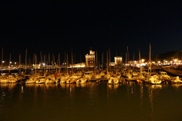 晚上去拉罗谢尔图片下载